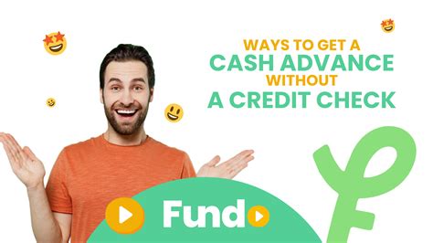 Get Cash Advance No Credit Check